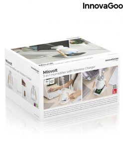 Alternative view of Humidificateur Diffuseur d'Arômes et Chargeur Sans Fil 3 en 1 Misvolt InnovaGoods