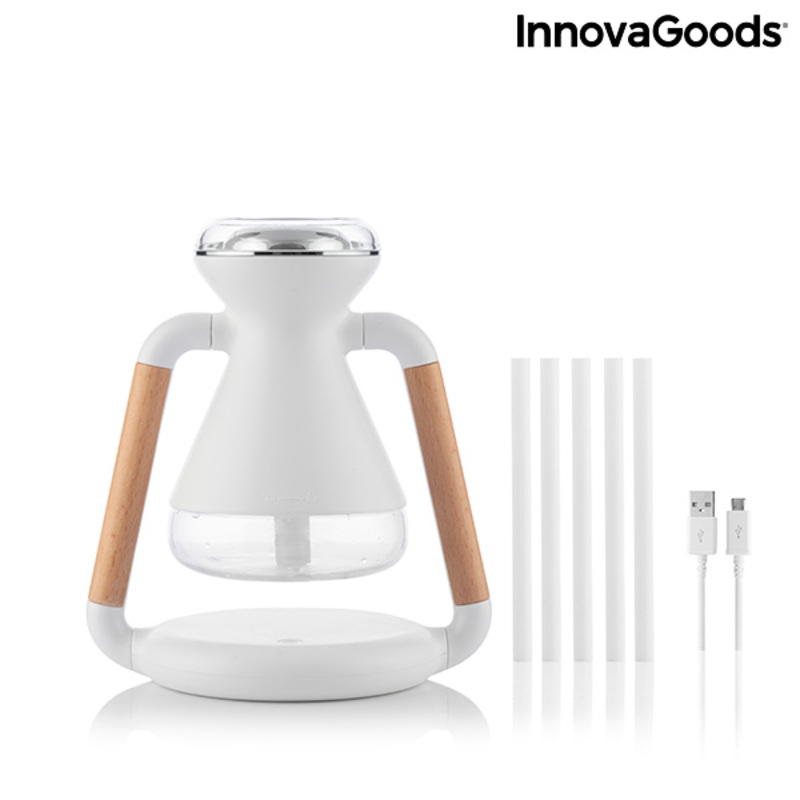 Humidificateur Diffuseur d'Arômes et Chargeur Sans Fil 3 en 1 Misvolt InnovaGoods – Image 3