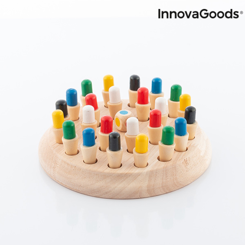 Jeux de mémoire en bois Taeda InnovaGoods 26 Pièces – Image 4
