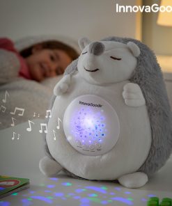 Hérisson en Peluche avec Bruit Blanc et Veilleuse Spikey InnovaGoods