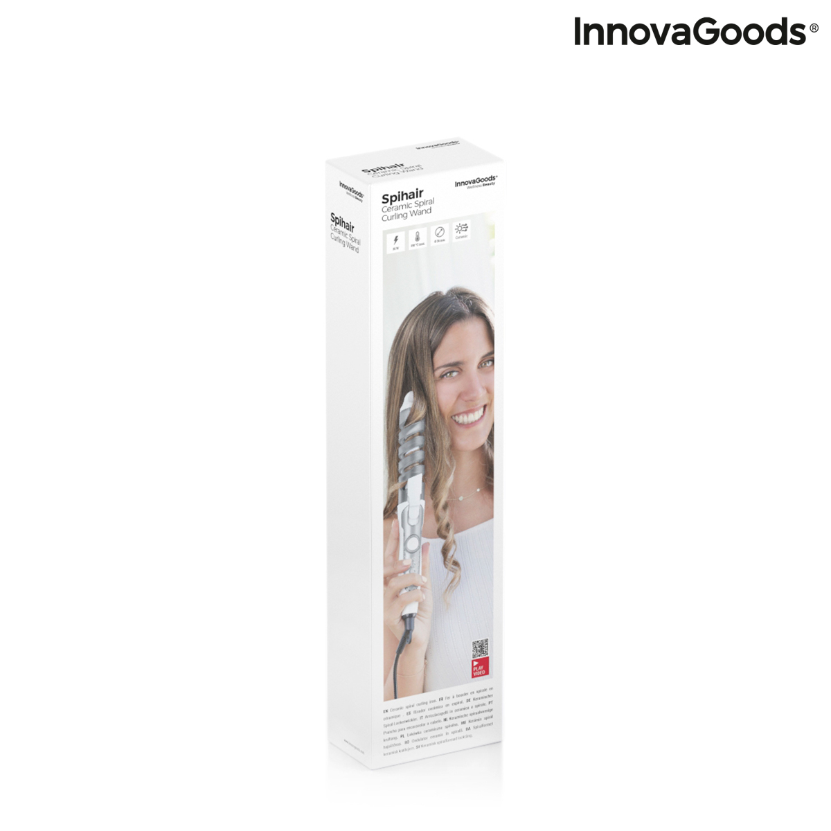 Fer à Friser en Céramique Spirale Spihair InnovaGoods – Image 2