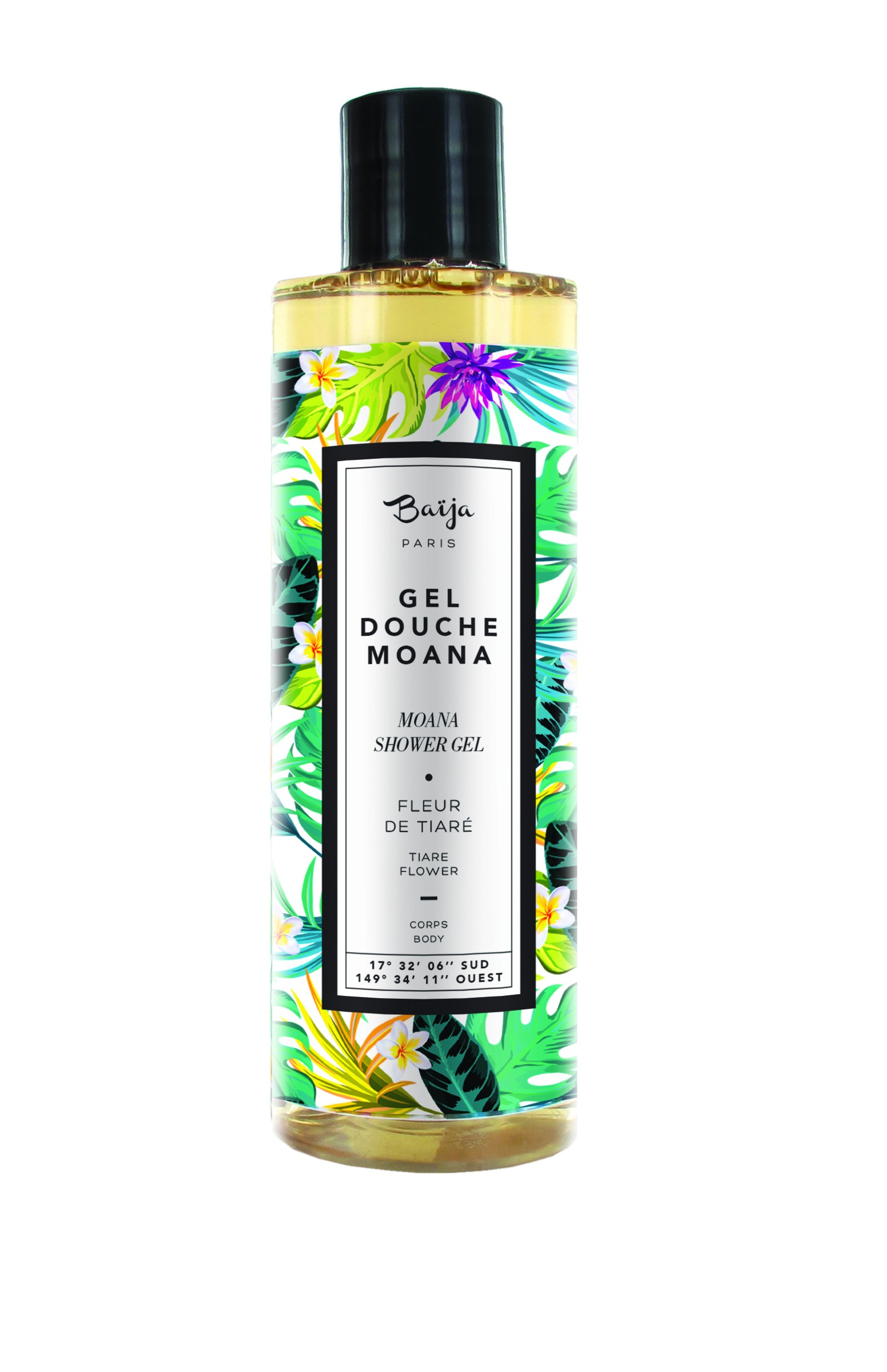 Gel douche Moana à la Fleur de Tiaré