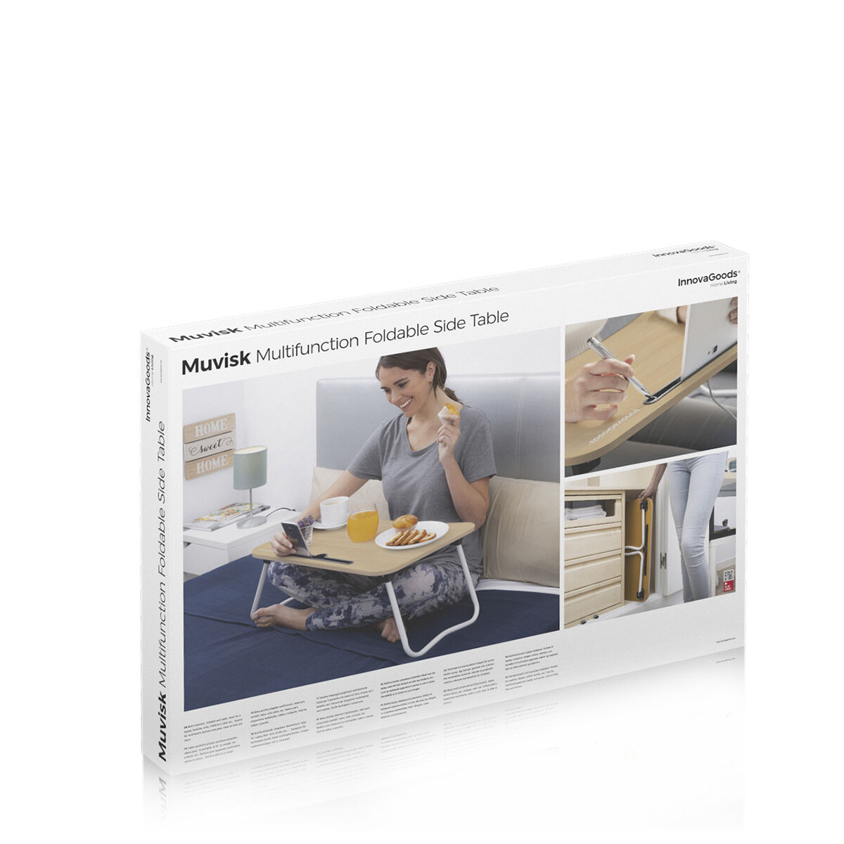 Table d'Appoint Pliante Multi-Usage Muvisk InnovaGoods – Image 2