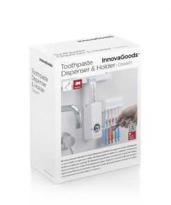 Alternative view of Distributeur de Dentifrice avec Porte Brosse à Dents Diseeth InnovaGoods