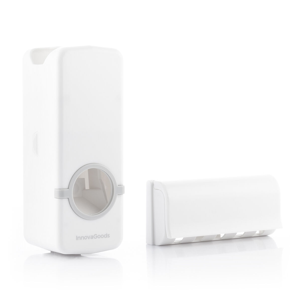 Distributeur de Dentifrice avec Porte Brosse à Dents Diseeth InnovaGoods – Image 5