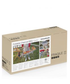 Alternative view of Barbecue au Charbon de Bois Pliable en Acier Inoxydable ExelQ InnovaGoods