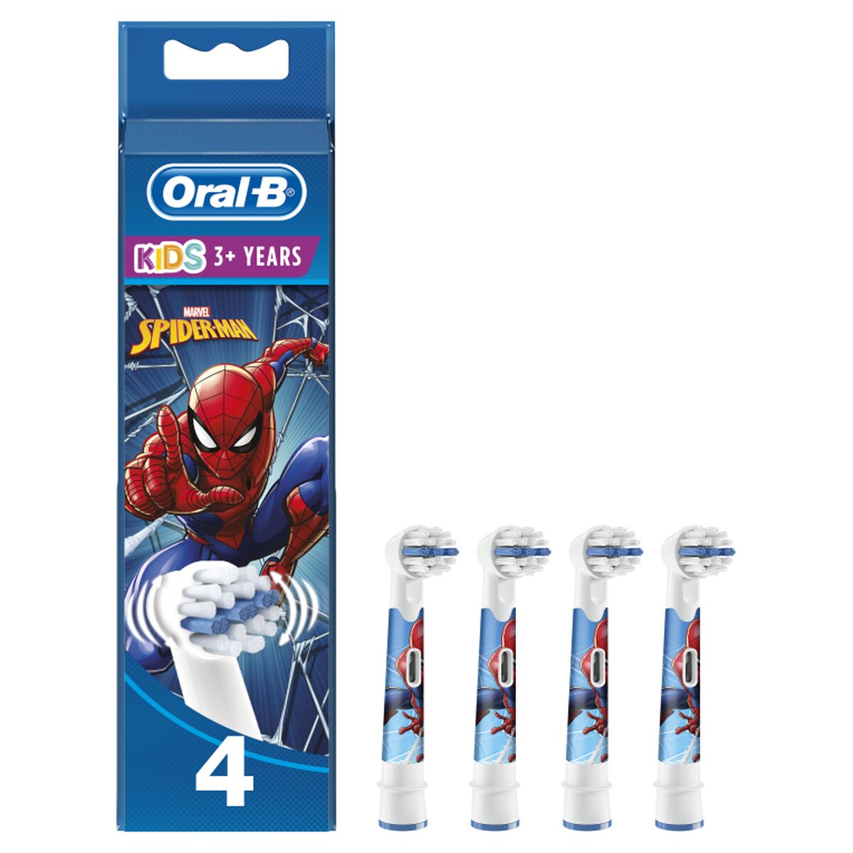 Rechange brosse à dents électrique Oral-B 80352671 Multi 4 Unités