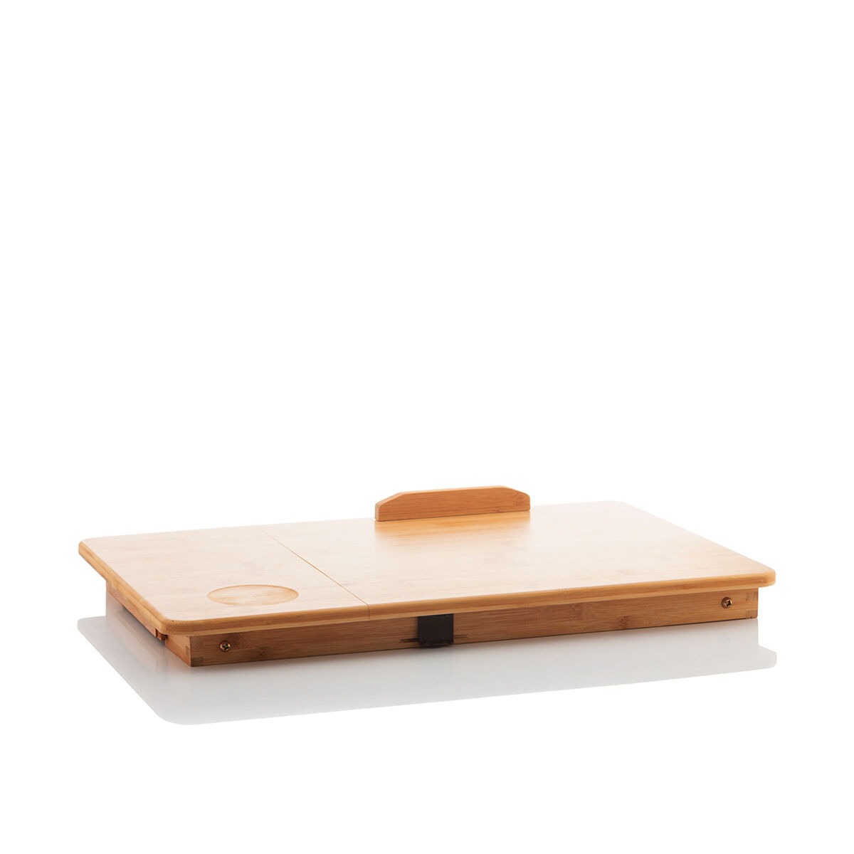 Table pliante d'appoint en bambou Lapwood InnovaGoods – Image 5
