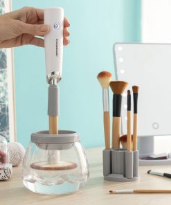 Nettoyeur et Séchoir Automatique pour Pinceaux de Maquillage Maklin InnovaGoods
