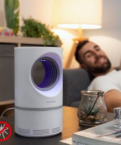 Lampe anti-moustiques à aspiration KL Virvel InnovaGoods