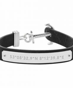 Bracelet Homme Paul Hewitt PH-MSC-S-B Cuir