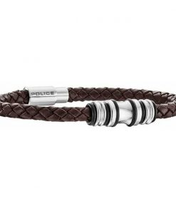 Bracelet Homme Police PJ25488BLC.02A Cuir 19 cm
