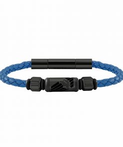 Bracelet Homme Police PJ26466BLN.02A Cuir 19 cm