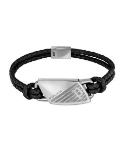 Bracelet Homme Police Acier inoxydable 19 cm