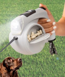 Laisse de chien rétractable 6 en 1 Leashic InnovaGoods