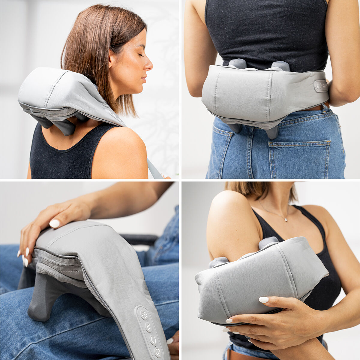 Masseur pour le Cou et le Dos 6D Rechargeable Silax InnovaGoods – Image 5