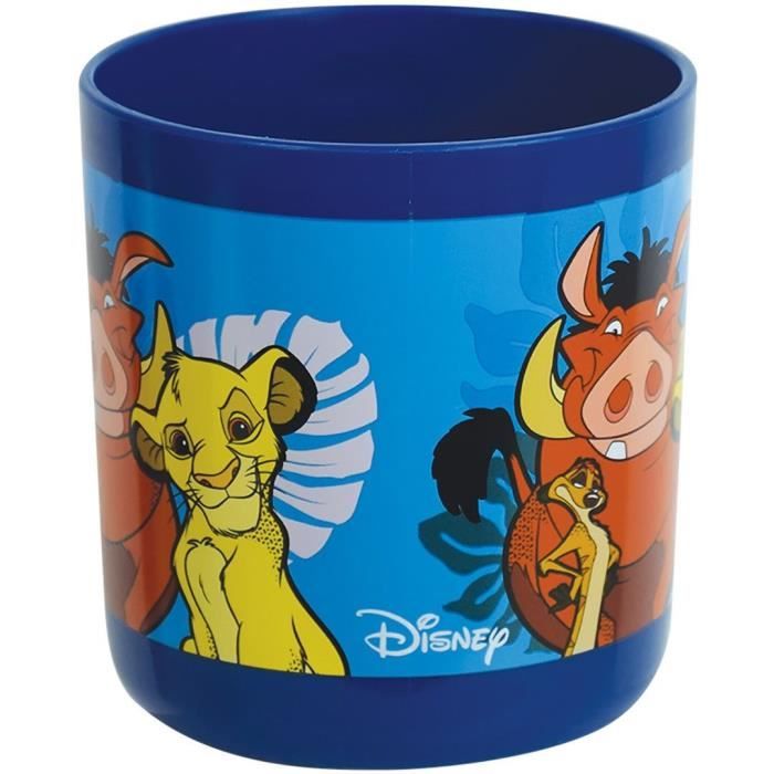 Lot Vaisselle Disney Le Roi Lion - FUN HOUSE - 006360 - Verre, Assiette Creuse, Assiette Plate, Mug, Gourde, Boîte Goûter Couverts – Image 2