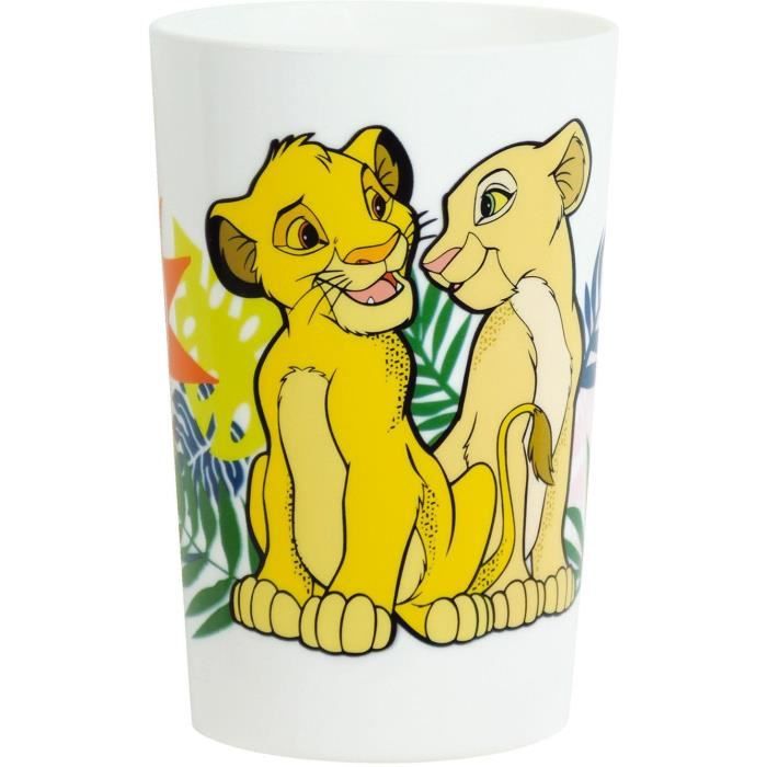 Lot Vaisselle Disney Le Roi Lion - FUN HOUSE - 006360 - Verre, Assiette Creuse, Assiette Plate, Mug, Gourde, Boîte Goûter Couverts – Image 4