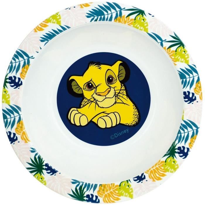 Lot Vaisselle Disney Le Roi Lion - FUN HOUSE - 006360 - Verre, Assiette Creuse, Assiette Plate, Mug, Gourde, Boîte Goûter Couverts – Image 5