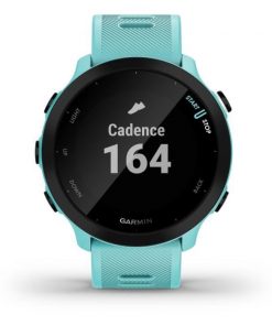 Alternative view of Montre connectée sport - GARMIN - Forerunner 55 - Aqua (Vert d'eau)