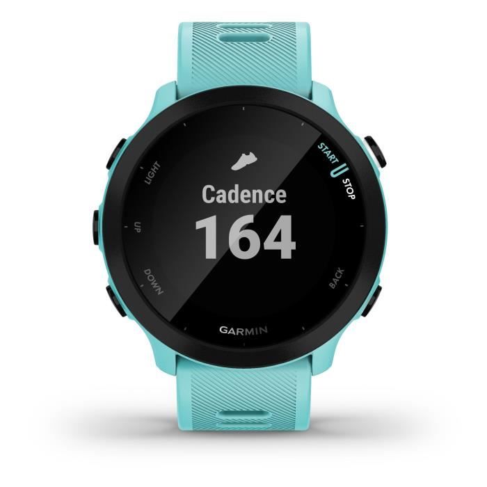 Montre connectée sport - GARMIN - Forerunner 55 - Aqua (Vert d'eau) – Image 2