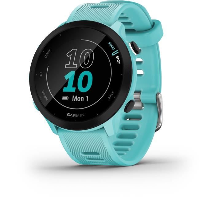 Montre connectée sport - GARMIN - Forerunner 55 - Aqua (Vert d'eau) – Image 3