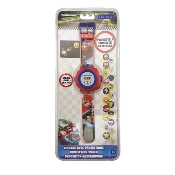 Montre digitale de projection Mario Kart - LEXIBOOK - 20 images a projeter – Image 5