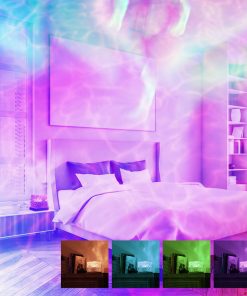 Alternative view of Projecteur LED Rechargeable d’Aurores Boréales Boralamp InnovaGoods