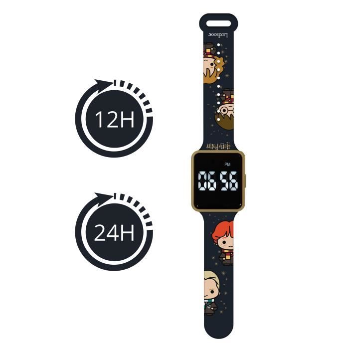 Lexibook - Harry Potter - Montre LED connectée - Bracelet ajustable – Image 3