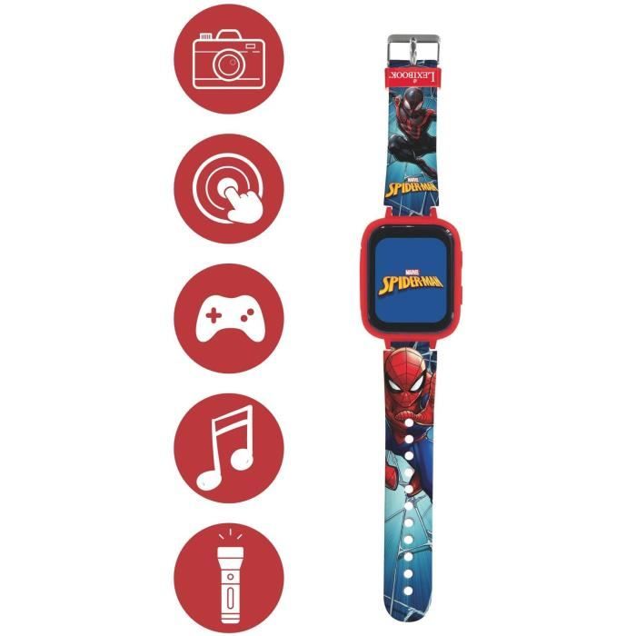 Montre avec écran couleurs SpiderMan avec camera et carte mémoire de 8 Go – Image 2