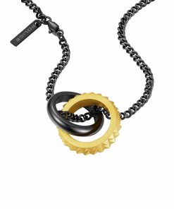 Alternative view of Collier Homme Police PEAGN0001804 50 cm