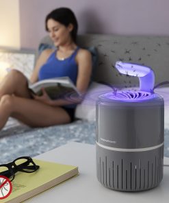 Lampe anti-moustiques à aspiration KL Drain InnovaGoods