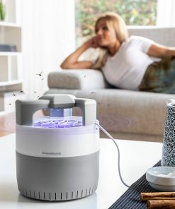 Lampe anti-moustiques à aspiration KL Silen InnovaGoods