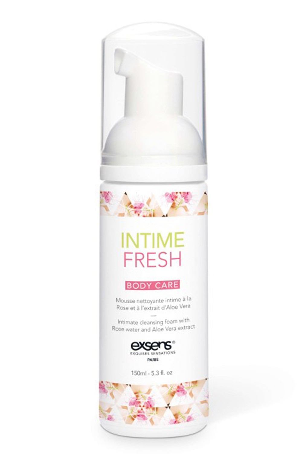 Mousse nettoyante intime à la rose de Damas et à l'extrait d'Aloe Vera 150ml – Image 2