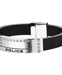 Bracelet Homme Police PJ.24643BLB.01-L Cuir 18 cm