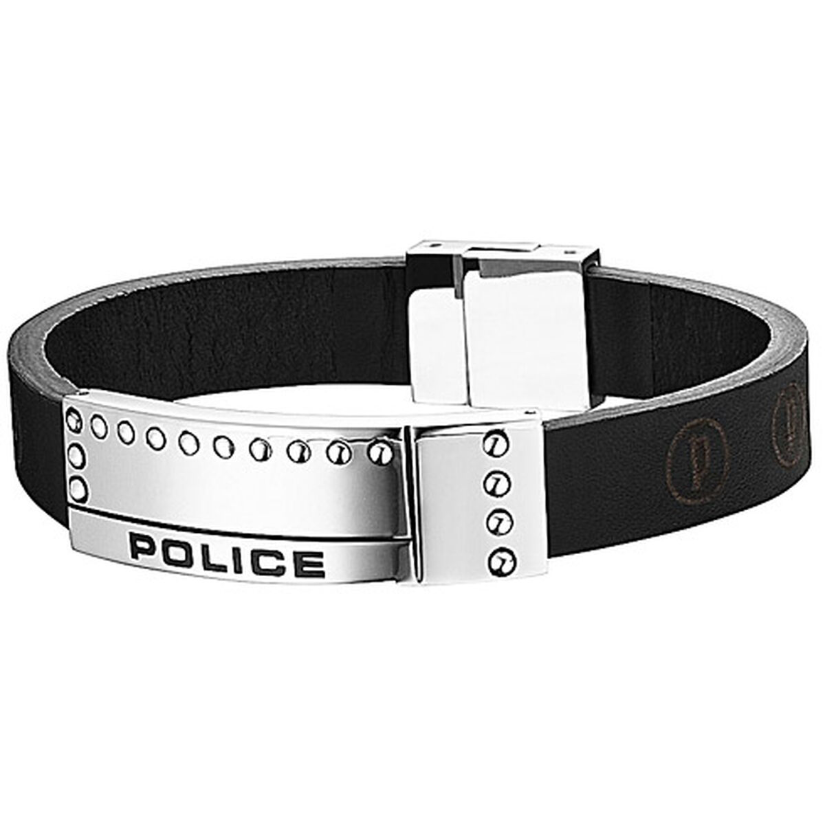 Bracelet Homme Police PJ.24643BLB.01-L Cuir 18 cm