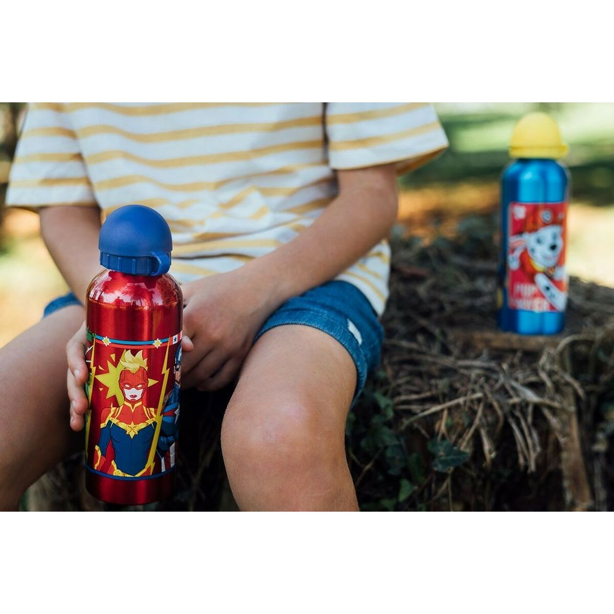 Bouteille d'eau The Avengers CZ11259 Rouge 530 ml Aluminium – Image 2