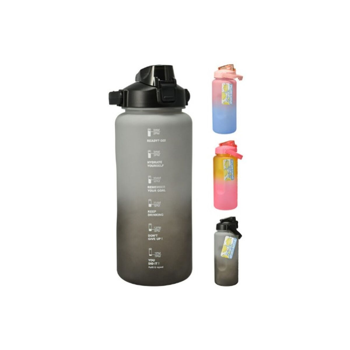 Bouteille d'eau Lifetime 2 L Plastique – Image 2