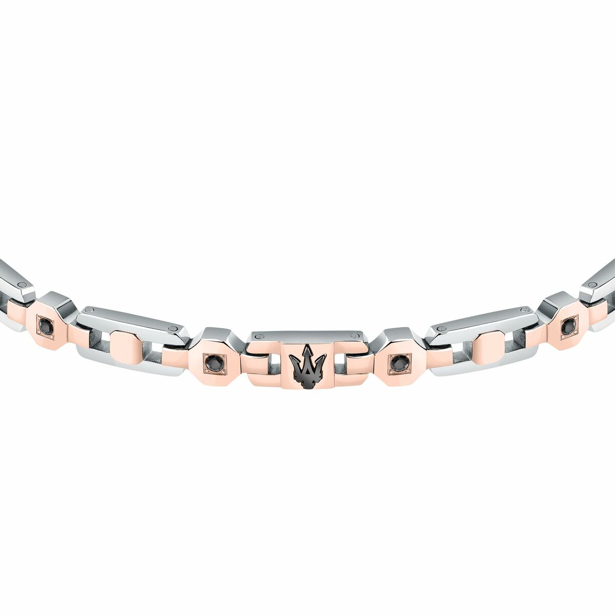 Bracelet Homme Maserati Acier inoxydable 21,5 cm Argenté – Image 4