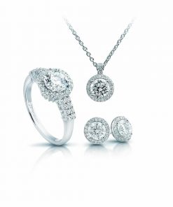 Ensemble Collier et Boucles d'oreille Diamonfire 1312691902165 Bague