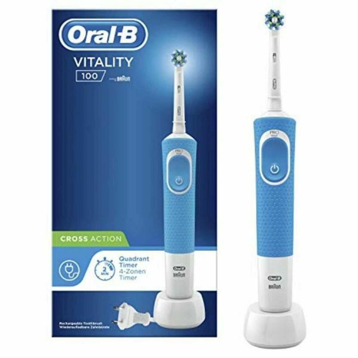 Brosse à dents électrique Oral-B Vitality Pro Noir – Image 2