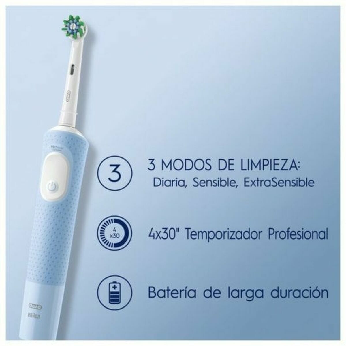 Brosse à dents électrique Oral-B Vitality Pro Noir – Image 4
