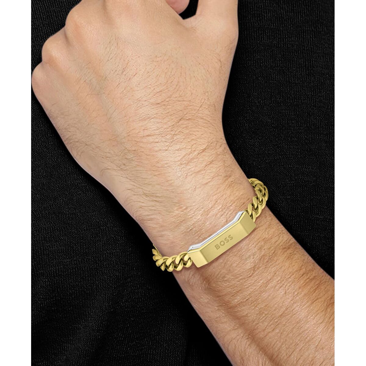 Bracelet Homme Hugo Boss 1580318M Acier inoxydable 19 cm – Image 3