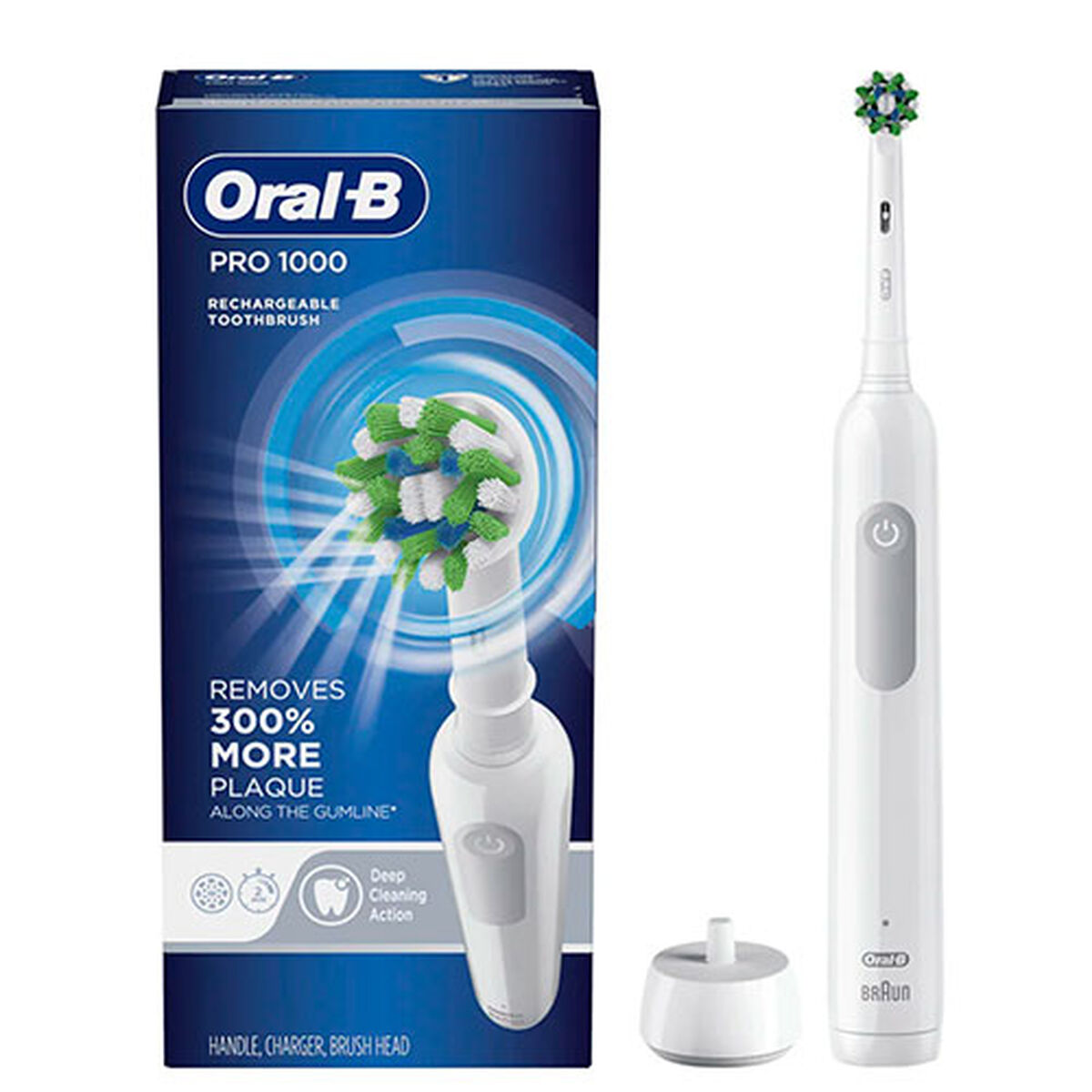 Brosse à dents électrique Oral-B PRO 1 Blanc